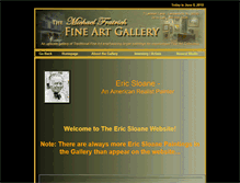 Tablet Screenshot of ericsloane.org